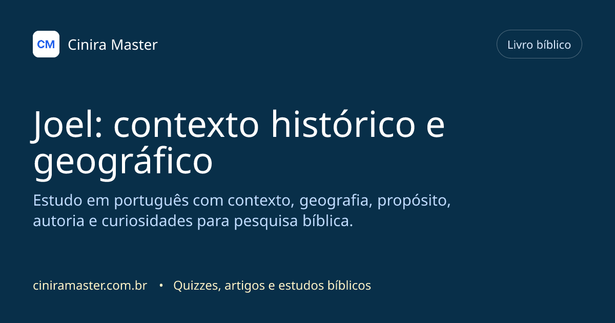 Imagem gerada para o livro bíblico de Joel